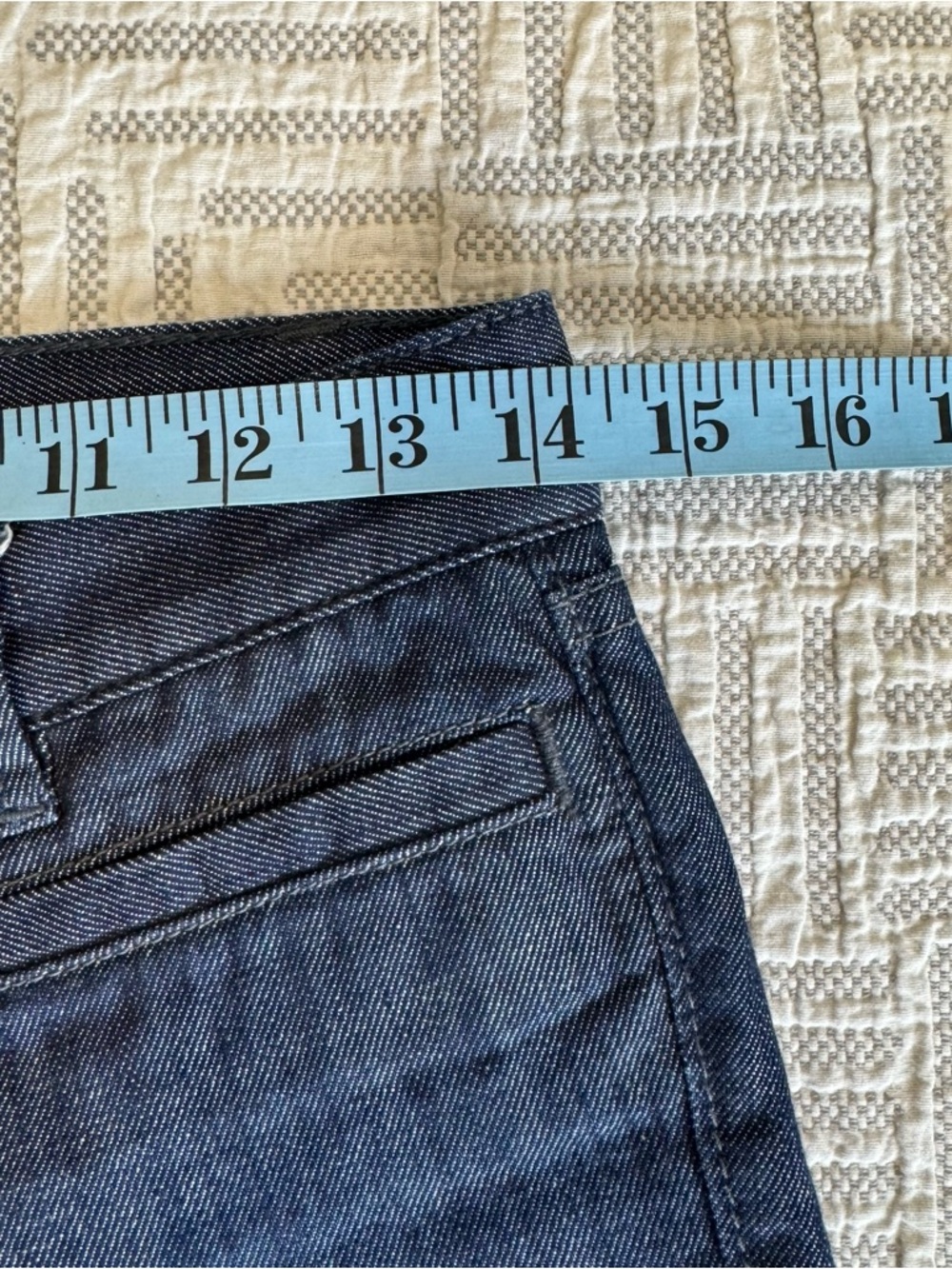 Club Monaco True Flare Jeans 26 Dark Wash 10” Leg Opening Y2K Trouser Fit - Picture 8 of 12